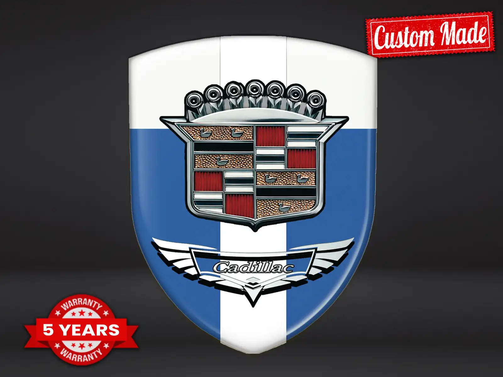 Cadillac Impresión Parachoques Moderna Máximo Duradero Pro